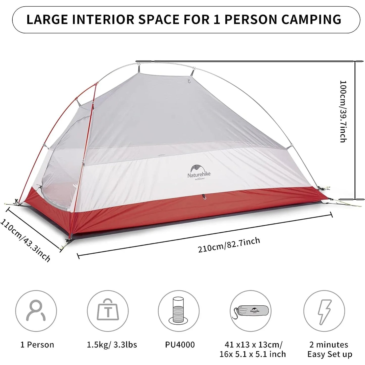 Naturehike Lightweight Adventure Tent