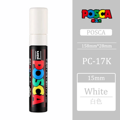 Uni POSCA PC-17K Extra Broad Paint Marker Pen - Choose From 8 Vibrant Colors!