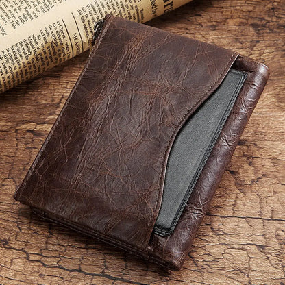 Premium Leather Bifold Wallet for Men