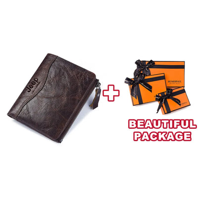 Premium Leather Bifold Wallet for Men