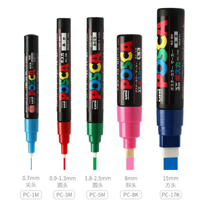 Uni POSCA PC-17K Extra Broad Paint Marker Pen - Choose From 8 Vibrant Colors!