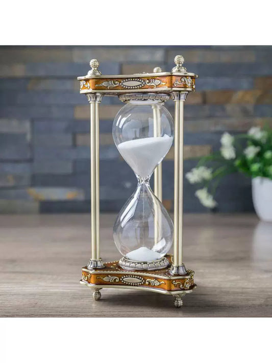 Scandinavian Luxe Hourglass: A Stylish Time Management Tool