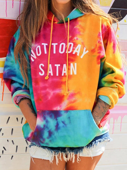 Vibrant Plus Size Tie-Dye Sweatshirt for Women