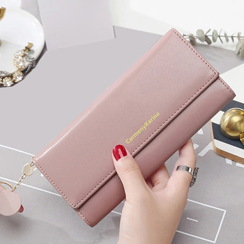 Chic Multi-functional Leather Wallet for Women