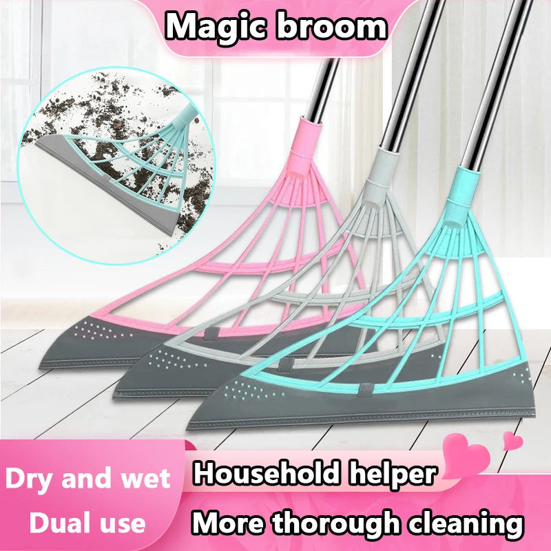 Silicone Scraper Magic Wiper Broom