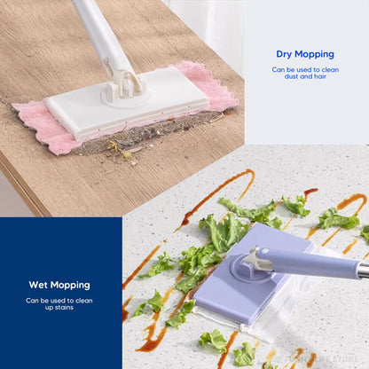 Effortless Touch-Free Cleaning Mop for Floors and Windows