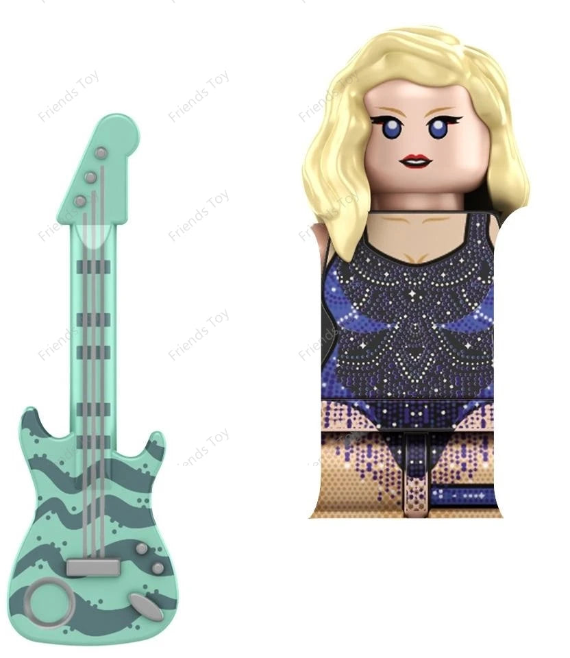 Music Icons Figure Block Collection: Taylor Swift & Friends