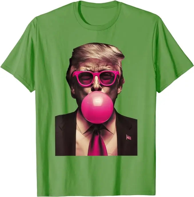 Trump Chewing Gum Humor Tee