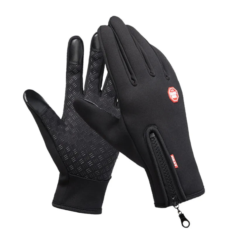 Thermal Touchscreen-Enabled Full Finger Gloves for Winter Comfort