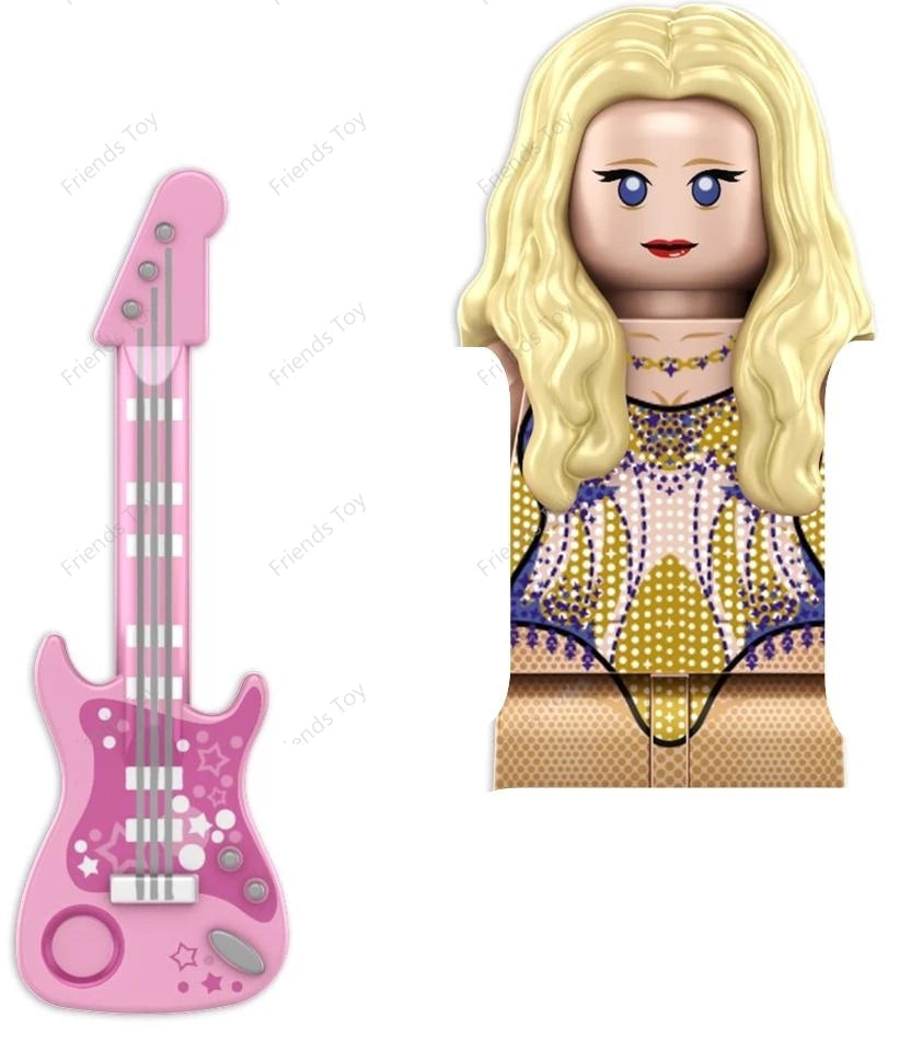 Music Icons Figure Block Collection: Taylor Swift & Friends