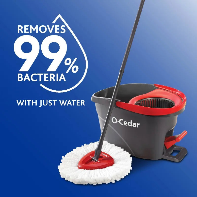 O-Cedar Ultimate Spin Mop and Bucket Cleaning System