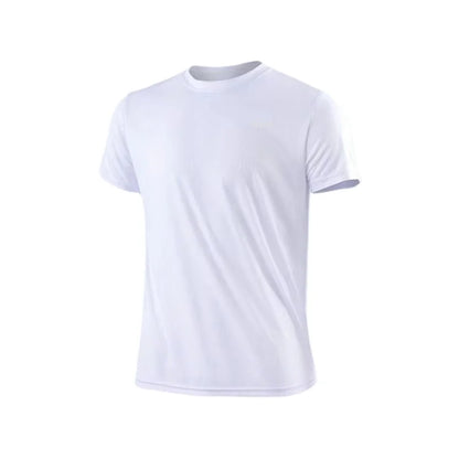 Men's Performance Quick-Dry Short Sleeve Running T-Shirt for Gym Training