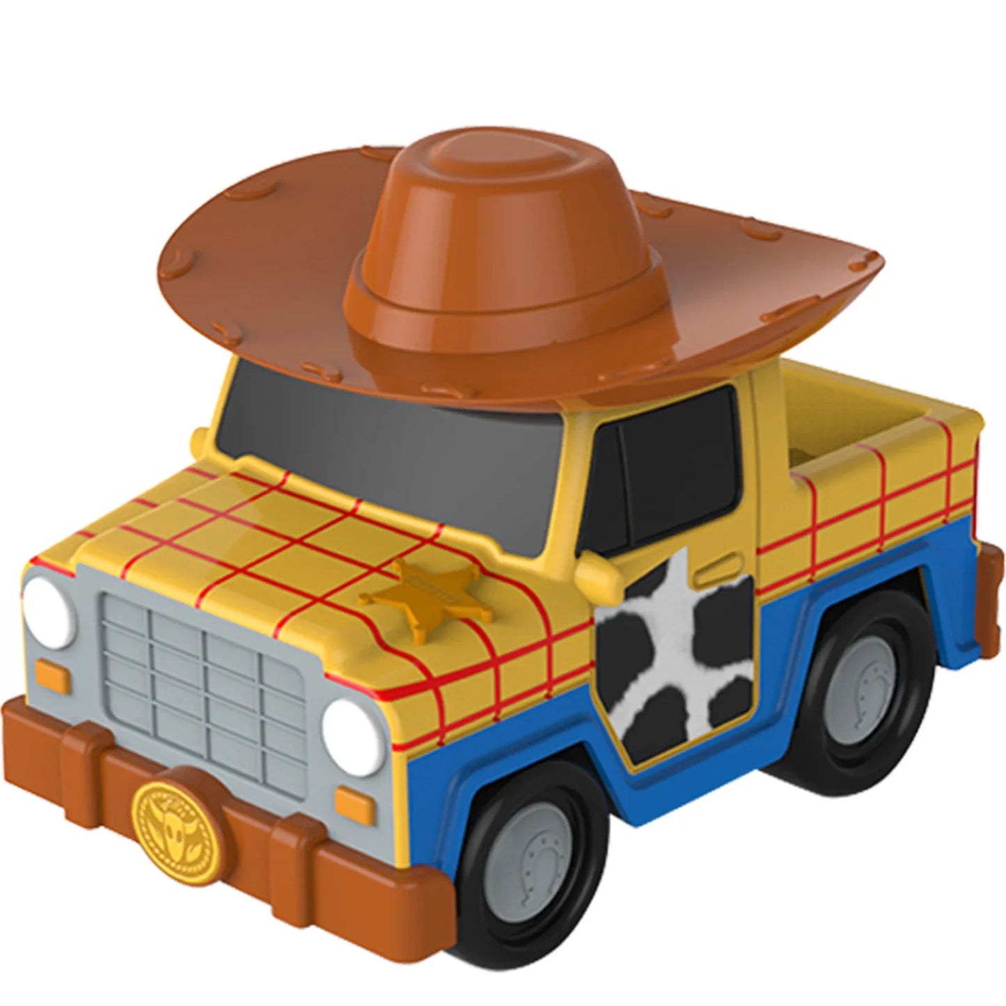 Toy Story Characters Pull-Back Adventure Cars: Buzz, Woody, Jessie, Rex & Alien