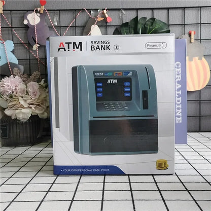 Interactive Children's Smart ATM Piggy Bank for Savings