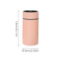 200ML Insulated Stainless Steel Thermos Bottle with Smart Temperature Indicator