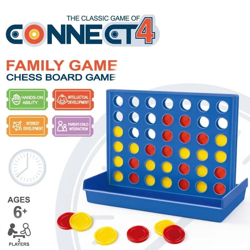 Bingo Chess Connect: Classic Four In A Row Educational Game