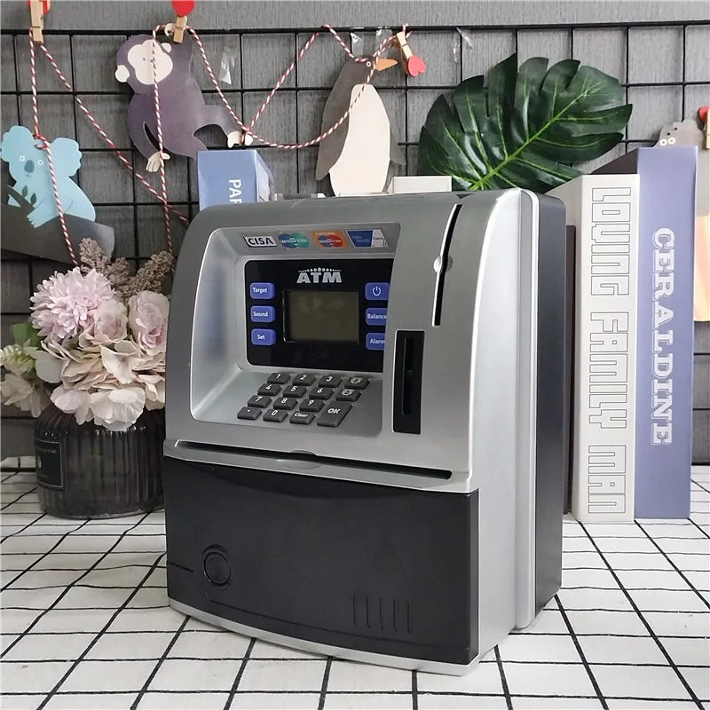 Interactive Children's Smart ATM Piggy Bank for Savings