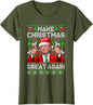 Trump's Festive Humor Ugly Christmas Tee