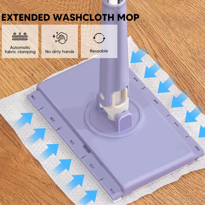 Effortless Touch-Free Cleaning Mop for Floors and Windows