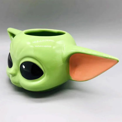 Galactic Yoda 3D Coffee Mug