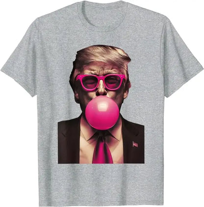 Trump Chewing Gum Humor Tee