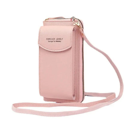 Compact Crossbody Phone Wallet Bag