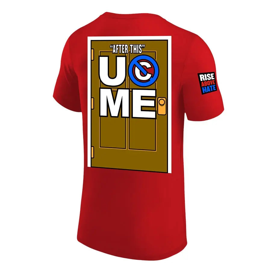 Men's John Cena 2025 Farewell Tour Red WWE T-Shirt