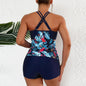 Chic Two-Piece Women's Tankini Swimwear