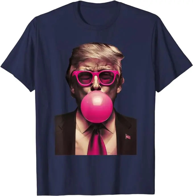 Trump Chewing Gum Humor Tee