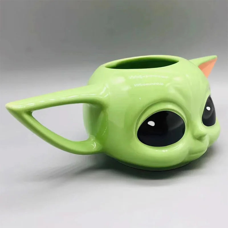 Galactic Yoda 3D Coffee Mug