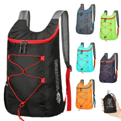 Versatile Lightweight Waterproof Folding Backpack for Outdoor Adventures