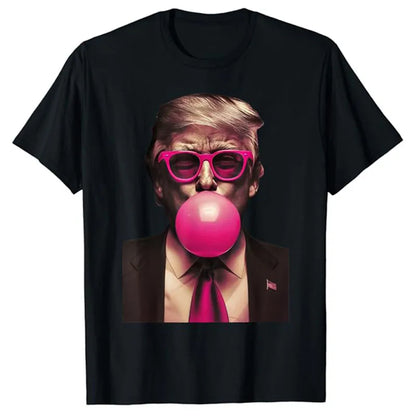 Trump Chewing Gum Humor Tee