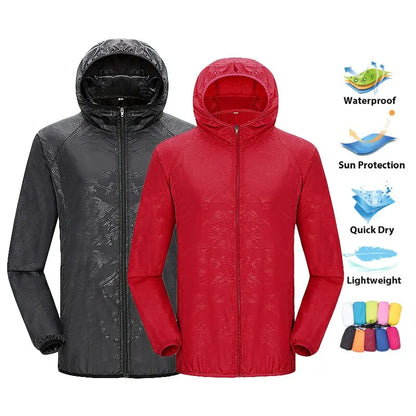 Unisex Outdoor Waterproof Quick-Dry Adventure Jacket