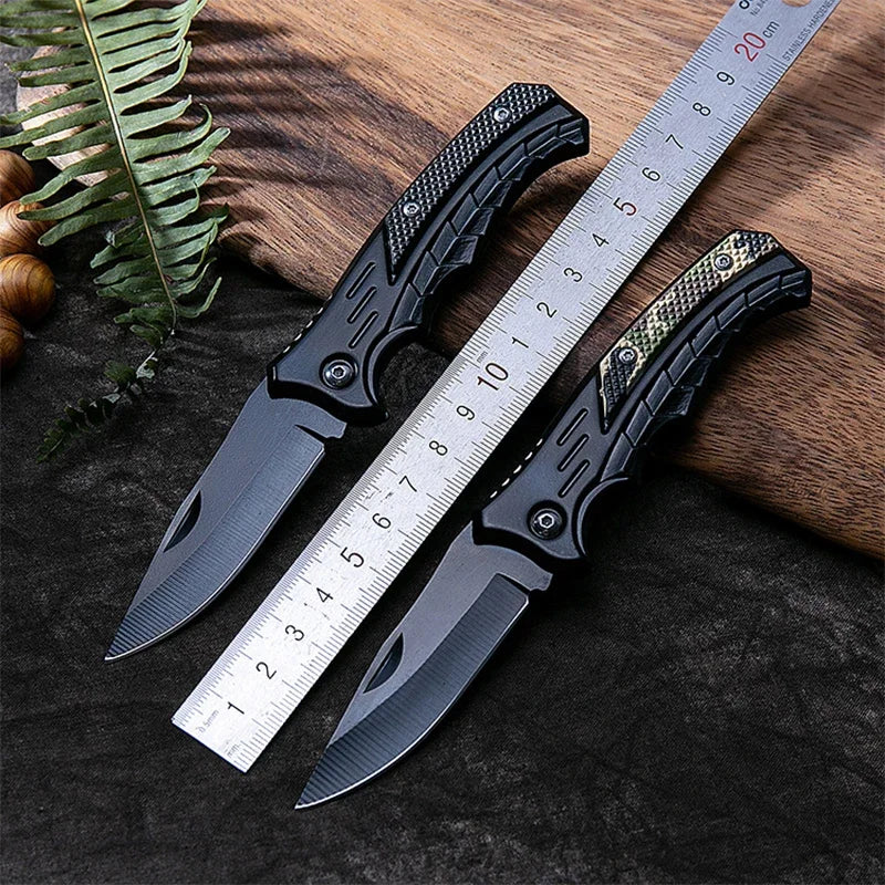 Compact Stainless Steel Folding Fillet Knife for Outdoor Fishing and Camping Adventures