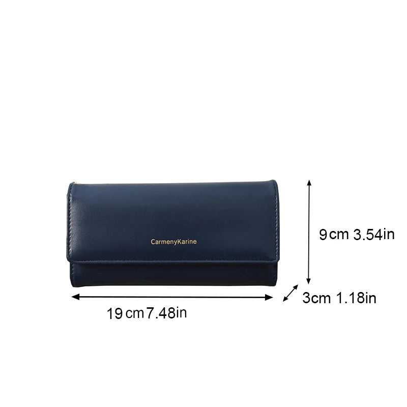 Chic Multi-functional Leather Wallet for Women