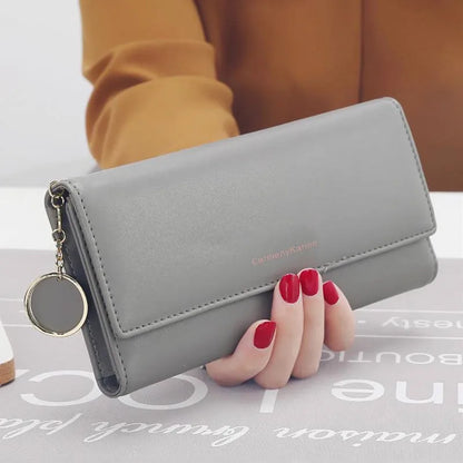 Chic Multi-functional Leather Wallet for Women