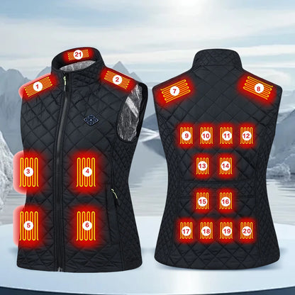 21-Zone Heated Vest for Men and Women