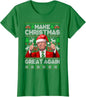 Trump's Festive Humor Ugly Christmas Tee