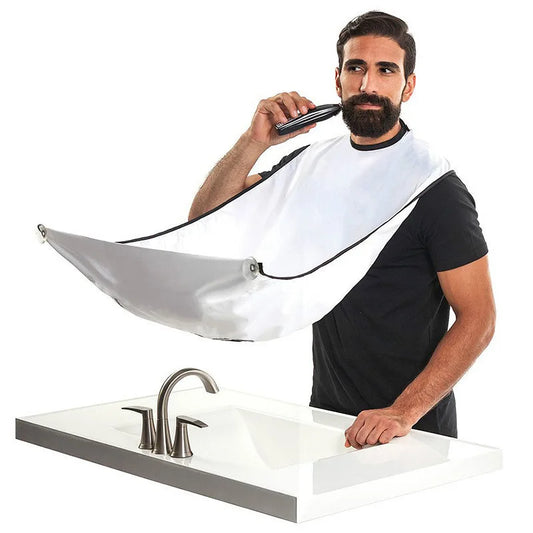 Grooming Essentials: Men's Shaving Apron Hair Catcher