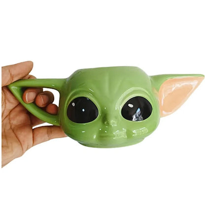 Galactic Yoda 3D Coffee Mug