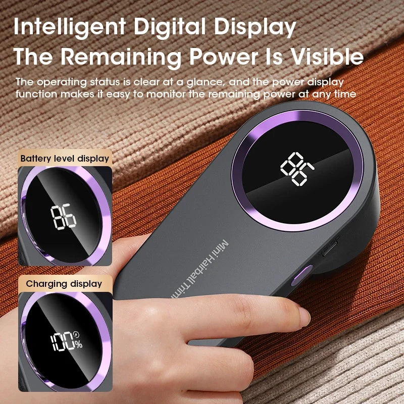 Ultimate LED Digital Electric Lint Remover