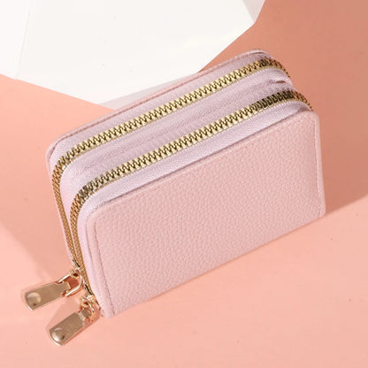 Chic Women's Compact Zipper Purse