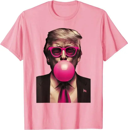 Trump Chewing Gum Humor Tee