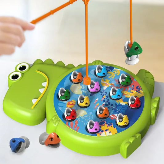 Dinosaur Adventure Magnetic Fishing Playset