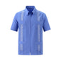 Men's Classic Cuban Camp Collar Shirt - "The Sheen Edition"