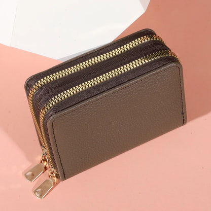 Chic Women's Compact Zipper Purse