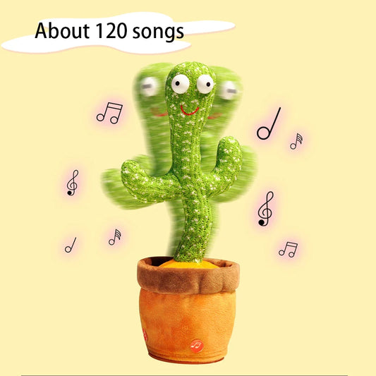 Cuddly Cactus: Smart Learning and Music Toy for Kids