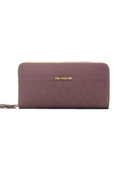 Chic Long Wallet for Women with Tassel Coin Holder and Ample Storage