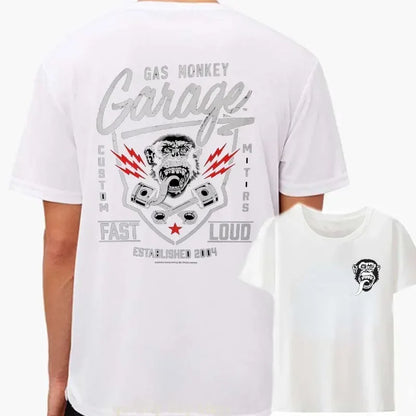 Gas Monkeys Garage Double-Sided Automotive Passion T-Shirt