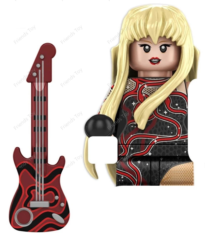 Music Icons Figure Block Collection: Taylor Swift & Friends